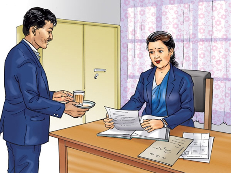 तीन घण्टा मात्र काम गर्ने कर्मचारीलाई सात घण्टा नै काममा लगाए सरकार प्रभावकारी हुने